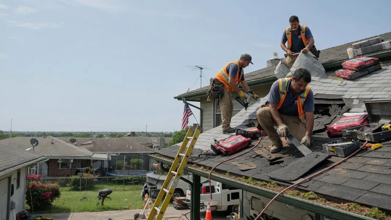 Roof Repair in Waltonville, IL near me